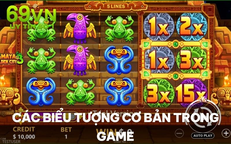 Các biểu tượng cơ bản trong game